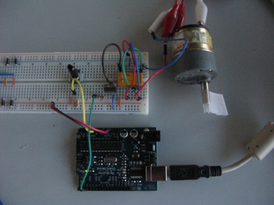 Relay Switch, DC Motor & Arduino