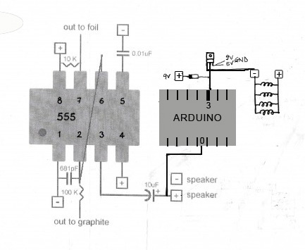 kinetic drawdio schematic